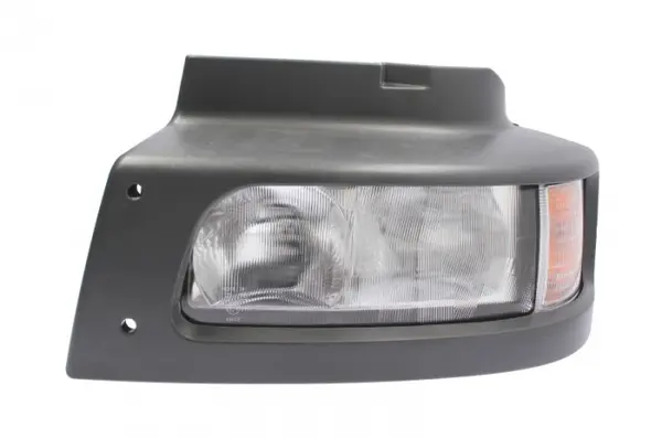 Fat stanga (H1 P21W W5W, manual, fara motor, cu intermitent, culoare insert: argintiu, culoare indicator: portocaliu) potrivit RVI MIDLUM 01.00-
