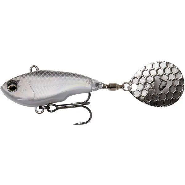 Fat Tail 5.5Cm 9G Sinking White Silver