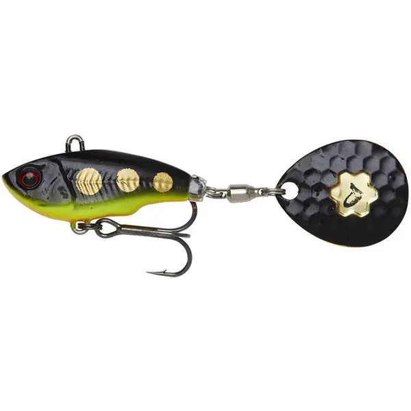 Fat Tail 6.5cm 16g Sinking Black Magic
