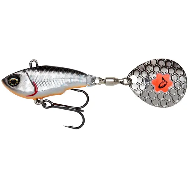 Fat Tail 8cm 24g Sinking Dirty Silver