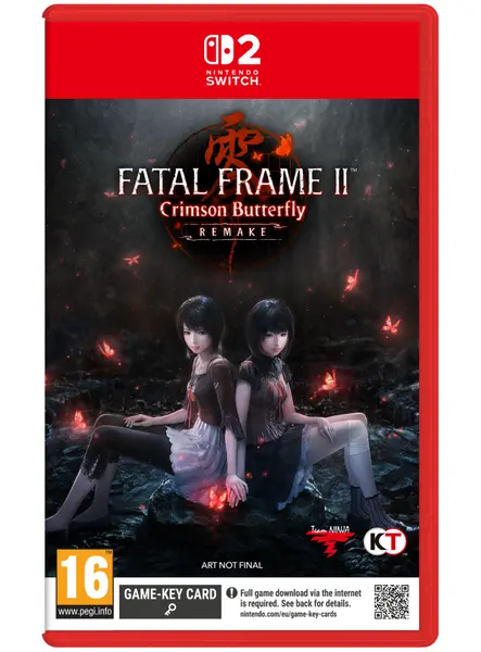 Fatal Frame Ii Crimson Butterfly (game-key Card)