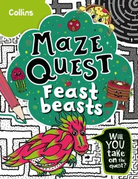 Feast Beasts. Solve 50 Mazes in This Adventure Story for Kids Aged 7+, Paperback/***