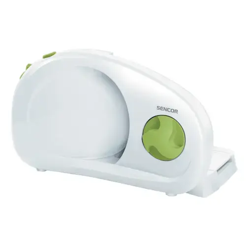 Feliator alimente Sencor SFS1001GR, 100 W, Reglare latime taiere 1-15 mm (Alb/Verde)