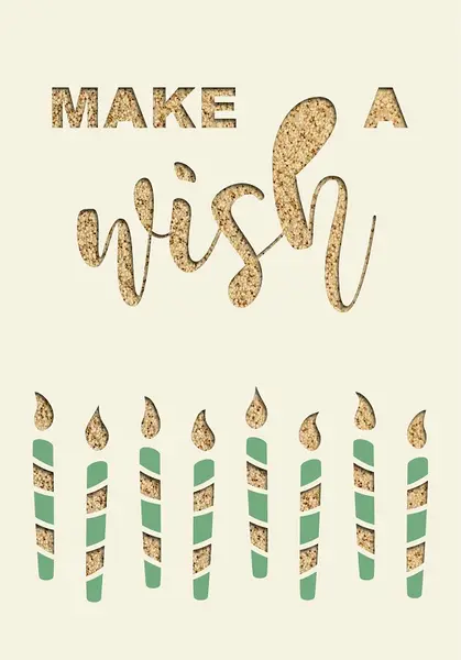 Felicitare Gespaensterwald Paper Deluxe - Make a Wish