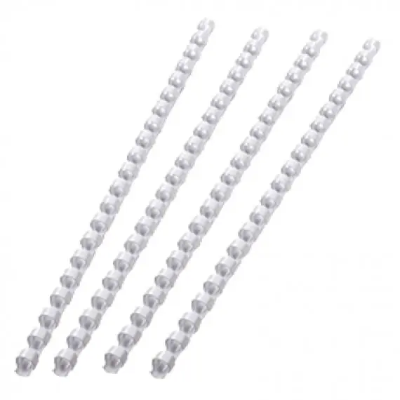 Fellowes Binding comb 19mm, white, 100 pcs