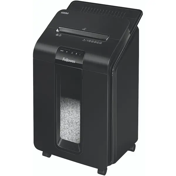 Fellowes Distrugator documente 100 coli, mini cut, Fellowes Automax 100M