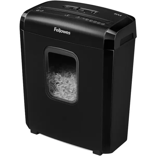 Fellowes Distrugator documente Powershred® 6M, 6 coli, Mini-cut, Fellowes