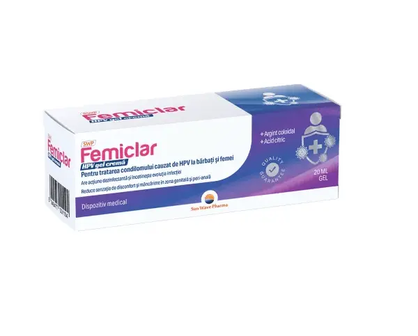 Femiclar HPV Gel gingival 20 ml