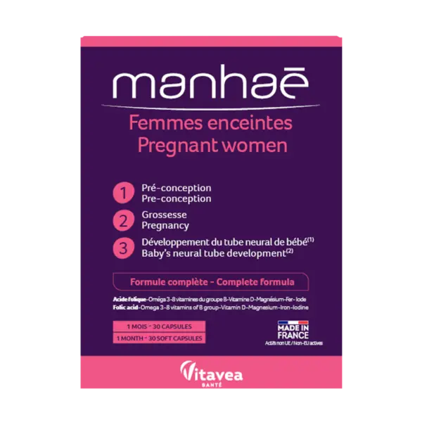 Femmes Enceintes, 30 capsule, Manhae