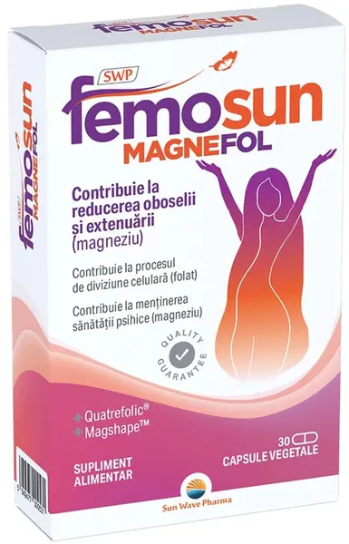 Femosun Magnefol, 30 capsule , Sun Wave Pharma