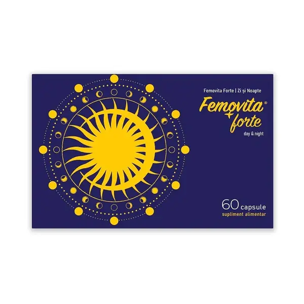 Femovita Forte Day & Night, 60 capsule, Naturpharma