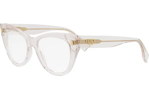 FENDI Roma Rose Round Eyeglasses