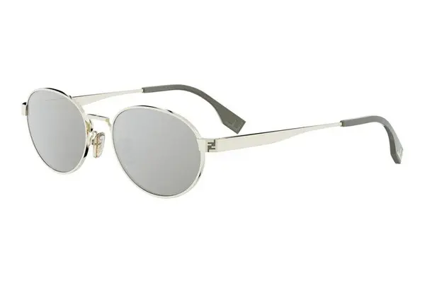 FENDI Sky Yellow Round Sunglasses