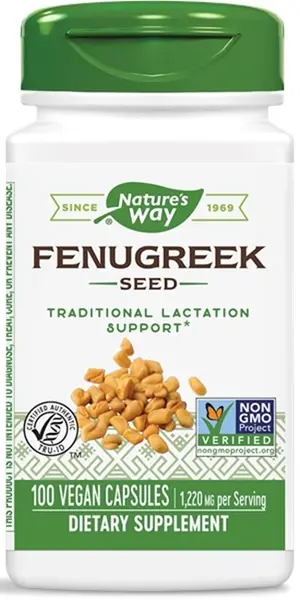Fenugreek Seed, 610 mg, 100 capsule, Nature’s Way