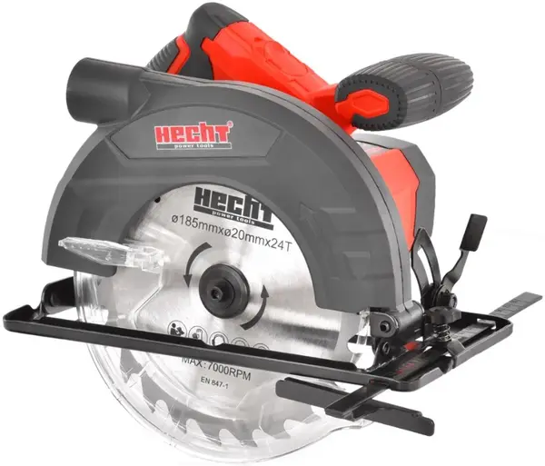 Ferăstrău circular manual electric Hecht - 1613, 1200 W, 185 mm
