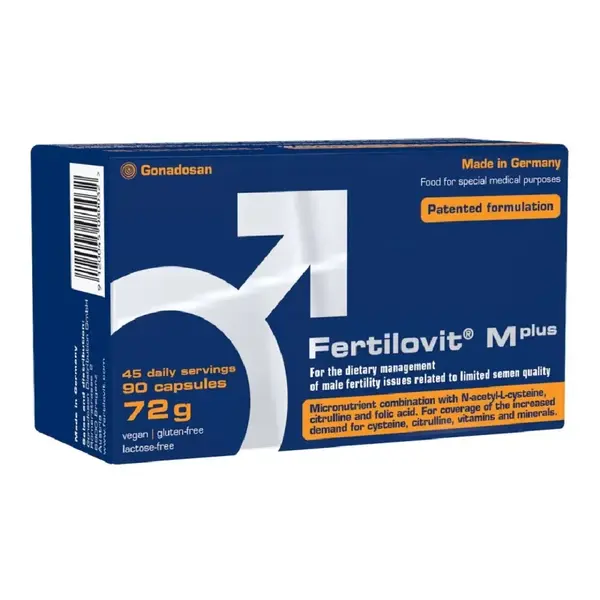 Fertilovit M Plus 72g, 90 capsule, Gonadosan