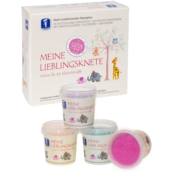 FEUCHTMANN Set de modelaj premium cu sclipici