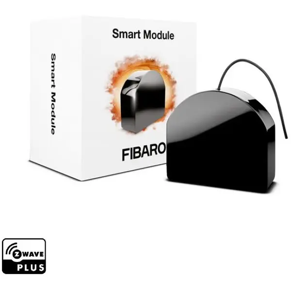Fibaro Modul Fibaro Smart - ON/OFF micromodul releu simplu fara potential