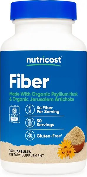 Fiber, 150 capsule , Nutricost