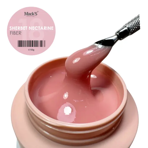 Fiber Sherbet Nectarine 18 /50g Macks - FCP50-MKS