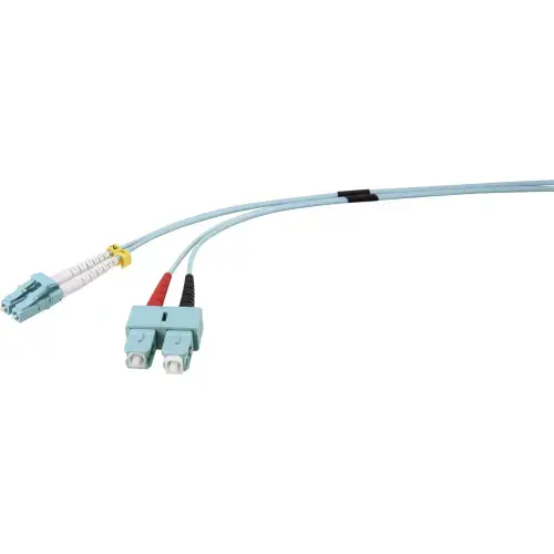 Fibra optica Digitus DK-2532-02/3, LC/SC, OM3, 2m (Albastru)