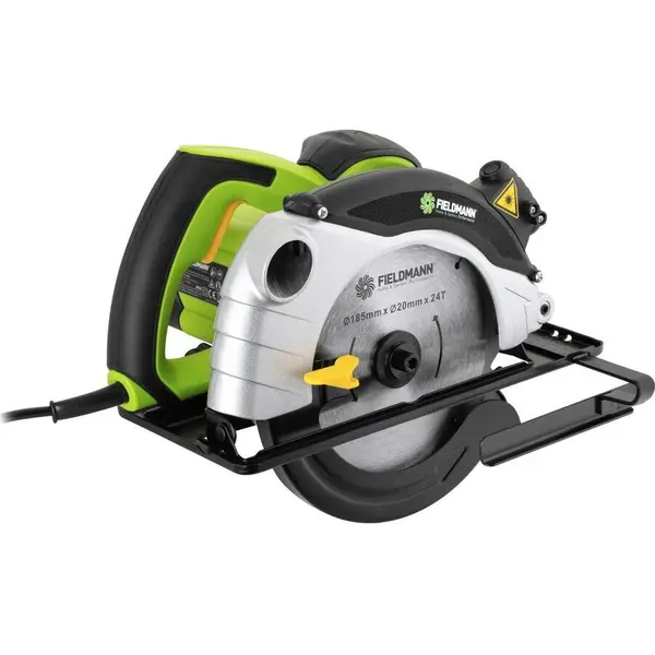 Fieldmann Fierastrau circular Fieldmann, 1300W, 230V, Metal, Negru-Verde