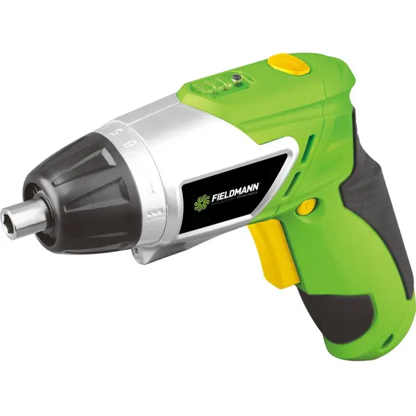 Fieldmann Surubelnita electrica, Fieldmann, Li-Ion, 3.6 V, 1300 mAh, Verde-Negru