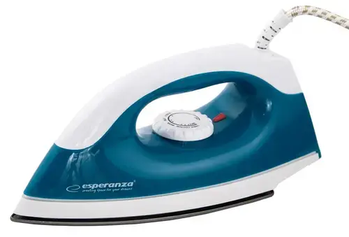 Fier de calcat ESPERANZA EHI001 SMOOTHER, 1200 W (Alb/Albastru)