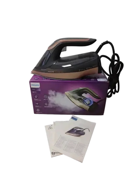 Fier de calcat Philips DST8041/80, 3000 W (Negru/Auriu)