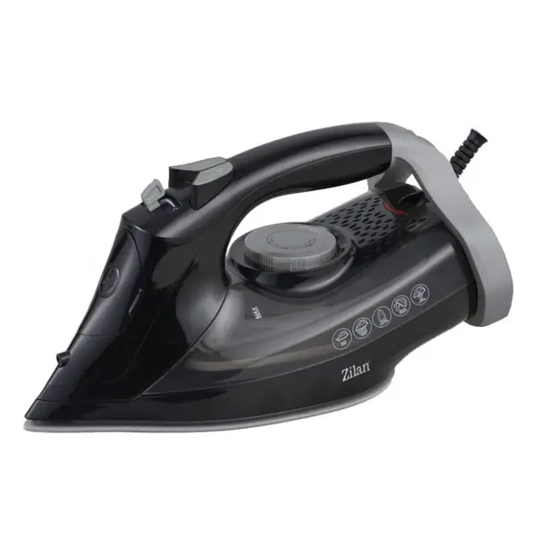 Fier de Calcat ZILAN ZLN3911, Talpa din ceramica, Temperatura reglabila, Indicator luminos, Capacitate 300ml, Putere 2300W