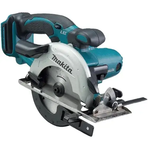 Fierastrau circular de mana Makita DSS611Z, LXT 18 V, 165 mm, Fara acumulator (Negru/Albastru)