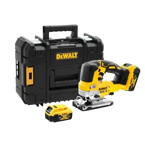 Fierastrau electric DeWALT DCS334P2-QW, 3200 rpm, 2,1 kg, set cu 2 acumulatori
