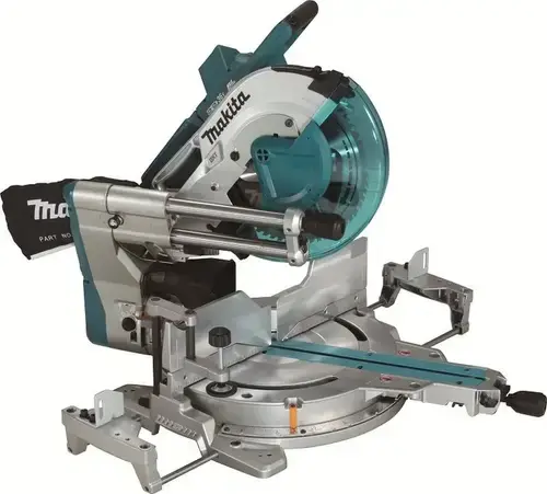 Fierastrau electric Makita DLS211ZU, 305 mm, 2x18V, fara acumulatori si incarcator, cu functie de taiere in unghi