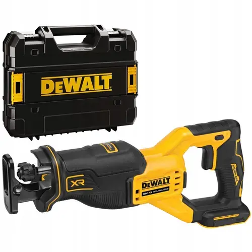 Fierastrau sabie DeWALT DCS382NT, 18V, fara perii, cu LED, in valiza TSTAK, fara acumulator si incarcator