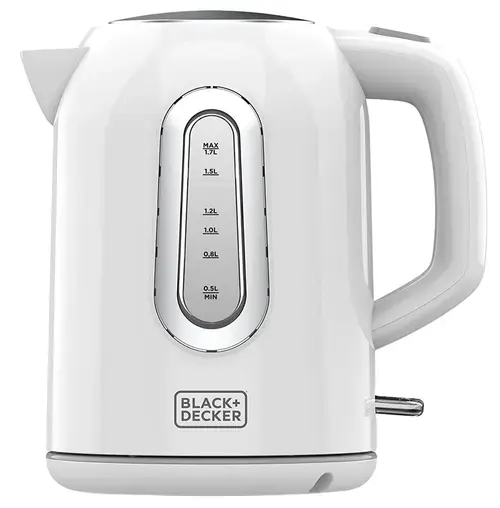 Fierbator apa Black+Decker BXKE2204E, 2200 W, 1.7 L (Alb)