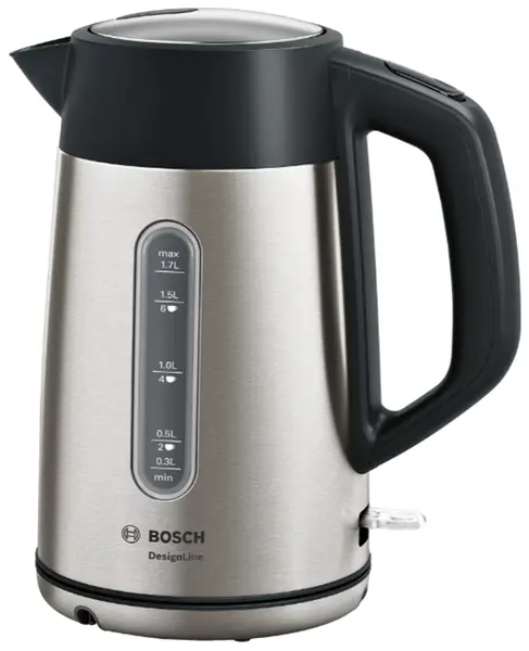 Fierbator apa Bosch - TWK4P440, 2400 W, 1.7 l, argintiu