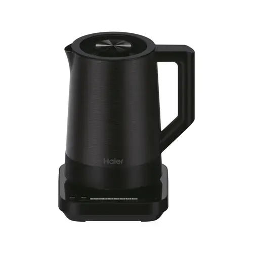 Fierbator apa HAIER I-Master Series 5 HKE5A 011, 1.7 l, 2200 W, Temperatura 40-100C, filtru detasabil si refolosibil (Negru)