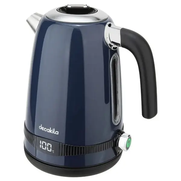 Fierbator Apa Inox cu Ecran LCD 2200W 1.7L cu Functie Ajustare a Temperaturii