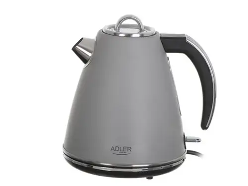 Fierbator de apa Adler AD 1343 grey, 2200 W, 1.5 L (Gri)