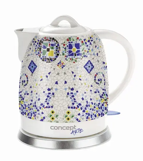 Fierbator de apa Concept RK0020, 1.5 l, 1350 W (Alb)