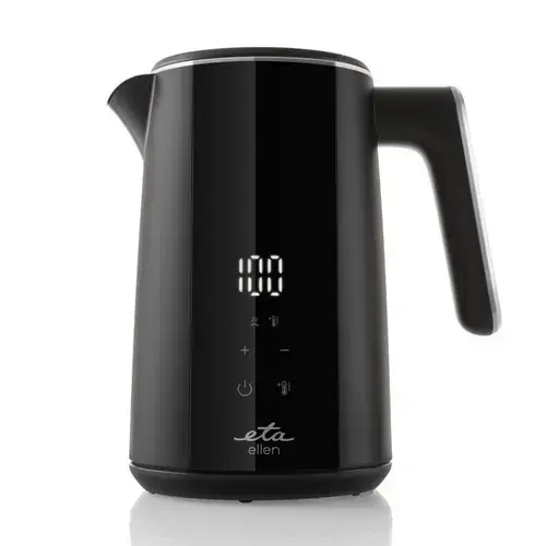 Fierbator de apa ETA 8596 90000 Ellen, 1.5 l, 2200 W, Functie mentinere temperatura (Negru)