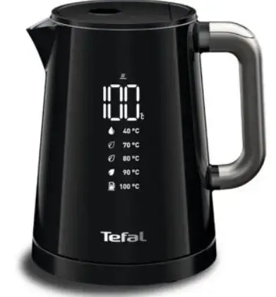 Fierbator de apa Tefal KO854830, 1 L (Negru)