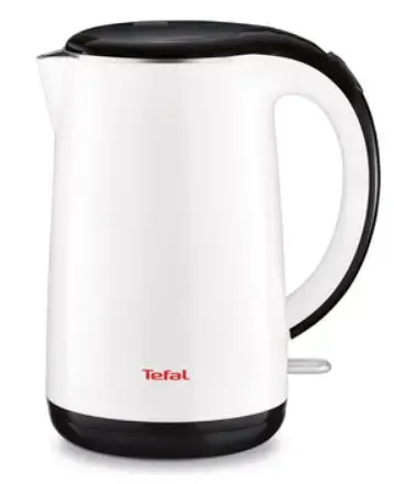 Fierbator de apa Tefal Safe`Tea KO260130, 1800 W, 1.7 l (Alb/Negru)