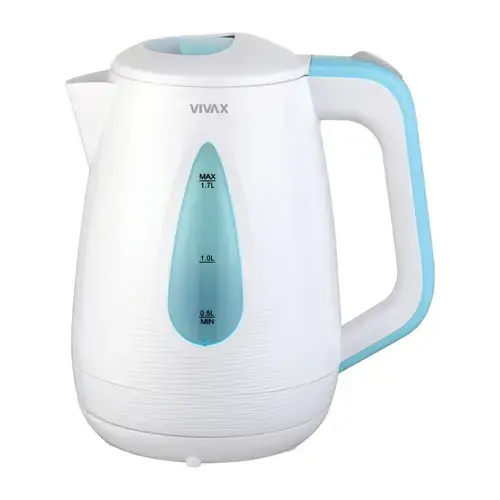 Fierbator de apa Vivax WH-171WT, 2200 W, 1.7 l (Alb/Albastru)
