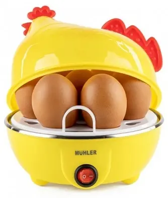 Fierbător de ouă Muhler – ME-277, 350 W, pentru 7 ouă, galben
