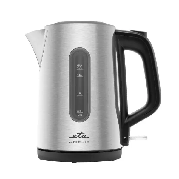 Fierbator electric ETA Amelie 9599 90000, 1.7 litri, 2200W, conector central STRIX, otel inoxidabil