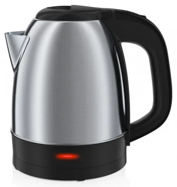 Fierbător electric Oliver Voltz - OV51230Y, 1200W, 1 l, inox/negru