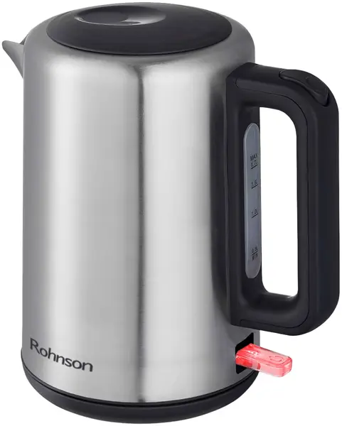 Fierbător electric Rohnson - R-7032, 2200W, 1.7 l, arginiu