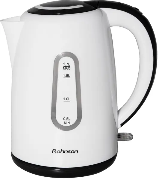 Fierbător electric Rohnson - R-7110, 2200W, 1.7 l, alb