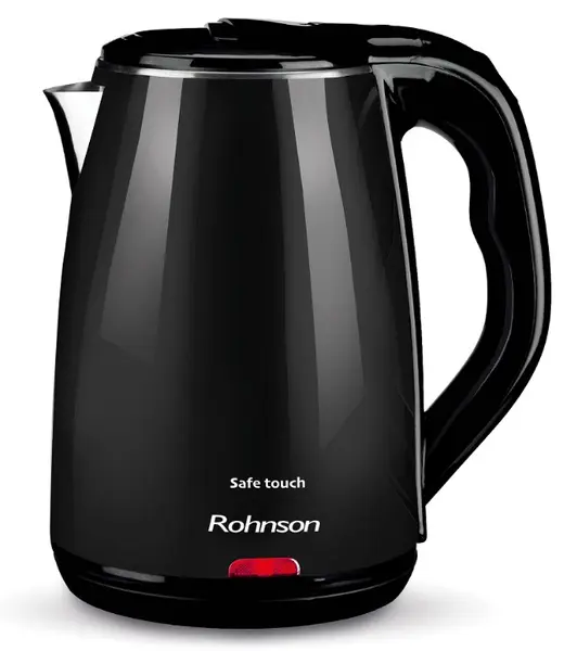 Fierbător electric Rohnson - R-7535 Safe Touch, 1500W, 1.7l, negru